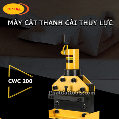 Máy cắt thanh đồng thủy lực CWC200