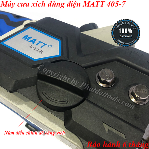 Máy cưa xích chạy điện MATT 405-7