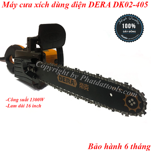 Máy cưa xích dùng điện DERA DK02-405