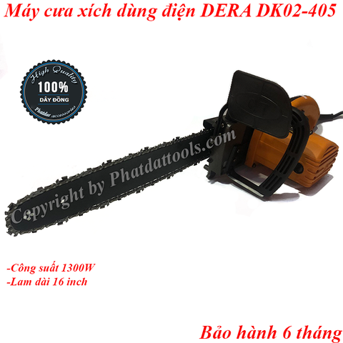 Máy cưa xích dùng điện DERA DK02-405