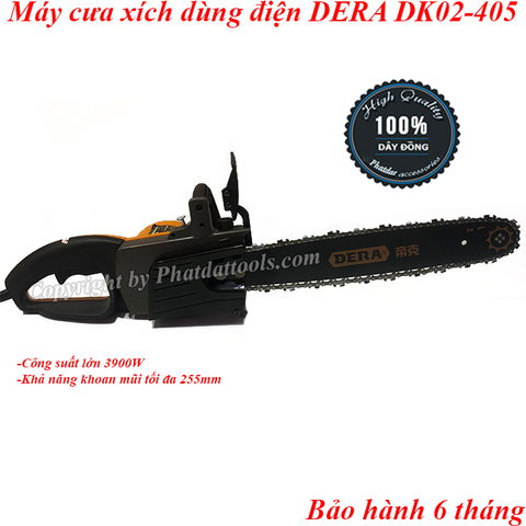 Máy cưa xích dùng điện DERA DK02-405