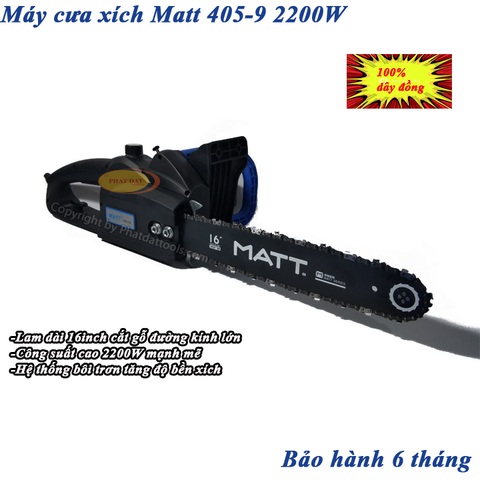 Máy Cưa Xích Chạy Điện MATT 405-9