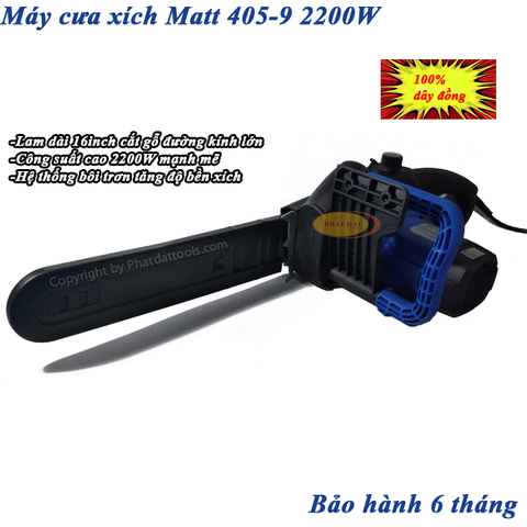 Máy Cưa Xích Chạy Điện MATT 405-9