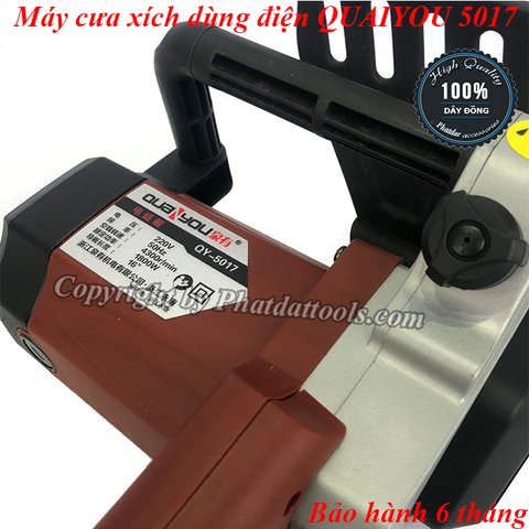 Máy cưa xích dùng điện QUANYOU QY5017
