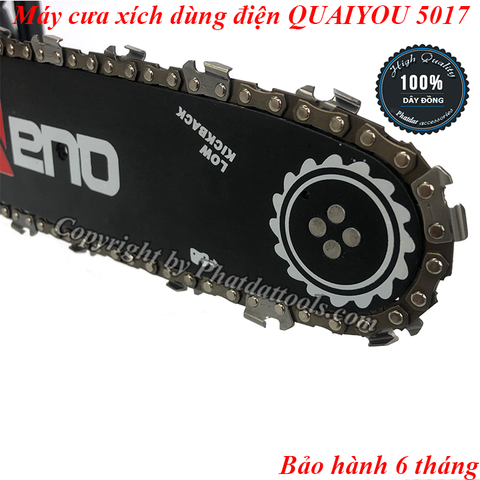 Máy cưa xích dùng điện QUANYOU QY5017