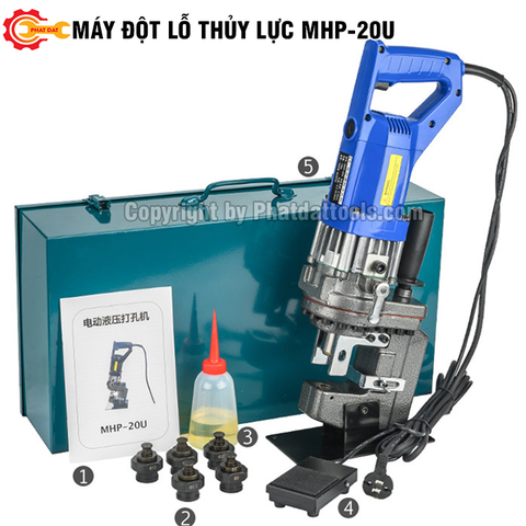 Máy Đột Lỗ Thủy Lực Cầm Tay MHP20- Đột U