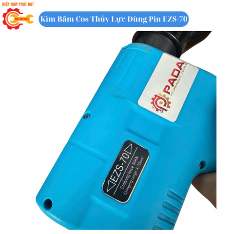 Máy Ép Cos Thủy Lực Dùng Pin PADA EZS-70