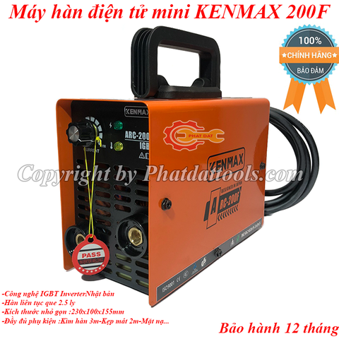 Máy hàn điện tử mini KENMAX ARC-200F