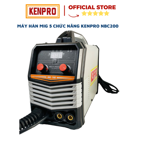 Máy Hàn Mig Mini KENPRO NBC-200 5 Chức Năng