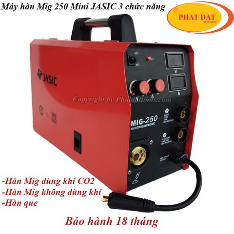 Máy hàn Mig Mini JASIC 250A 3 chức năng
