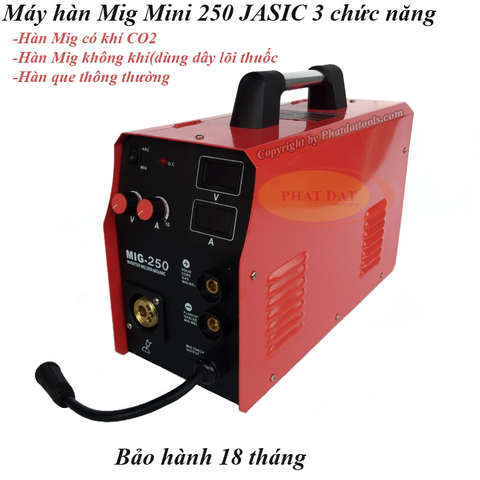 Máy hàn Mig Mini JASIC 250A 3 chức năng