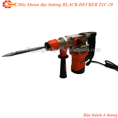 Máy khoan đục betong BLACK+DECKER Z1C-28