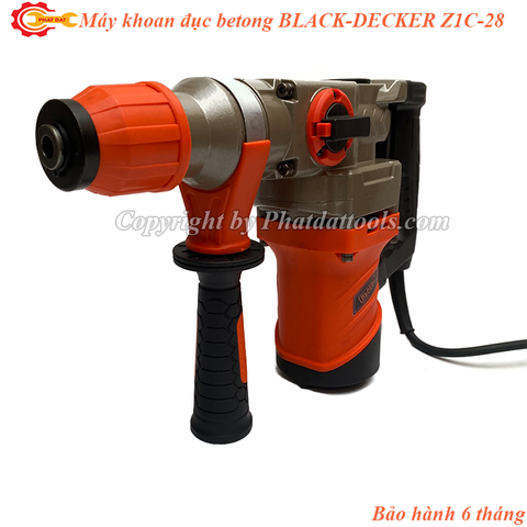 Máy khoan đục betong BLACK+DECKER Z1C-28