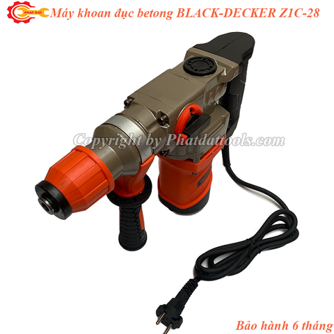 Máy khoan đục betong BLACK+DECKER Z1C-28