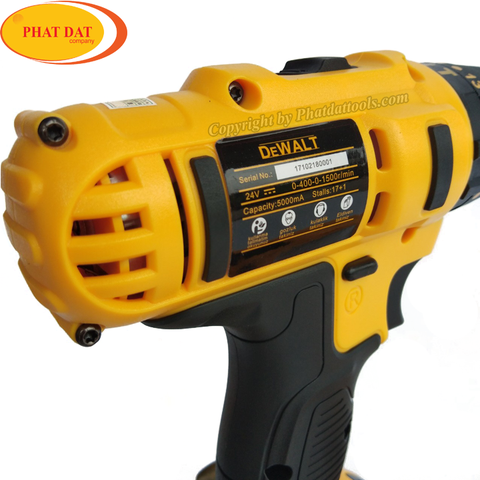 Máy khoan pin Dewalt 24V có búa