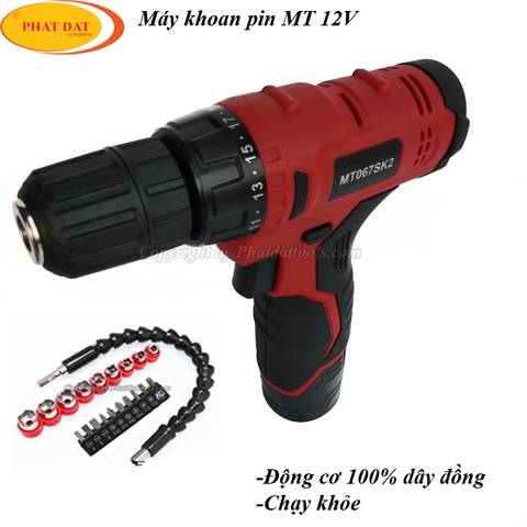 Máy khoan pin MT12V