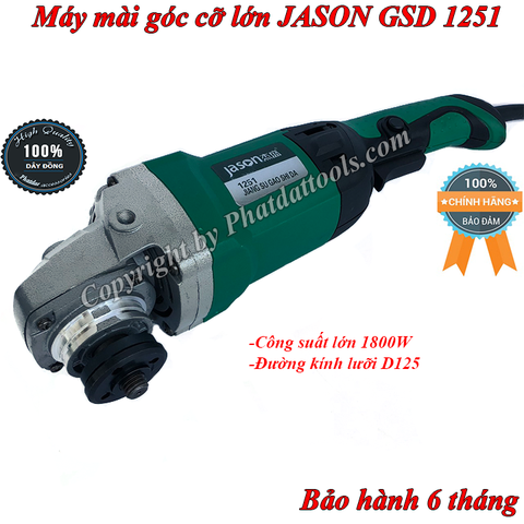 Máy mài góc JASON GSD1251