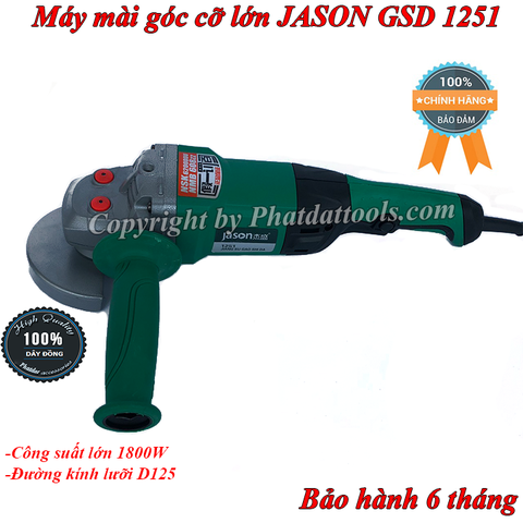 Máy mài góc JASON GSD1251