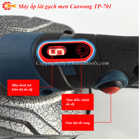 Máy ốp lát gạch 2 chức năng Caowang TP701