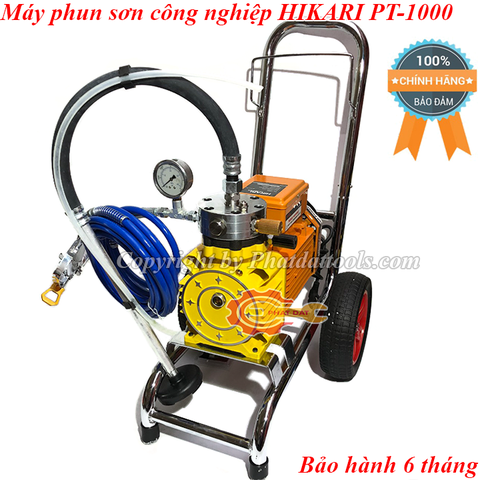 Máy phun sơn công nghiệp HIKARI PT-1000