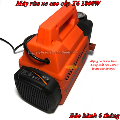 Máy rửa xe cao áp gia đình T6