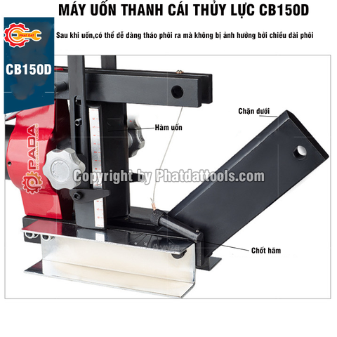 Máy Uốn Thanh Cái Đồng Thủy Lực PADA CB150D