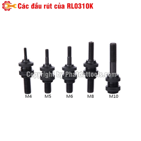 Máy rút ốc tán dùng hơi ROCOL R0310