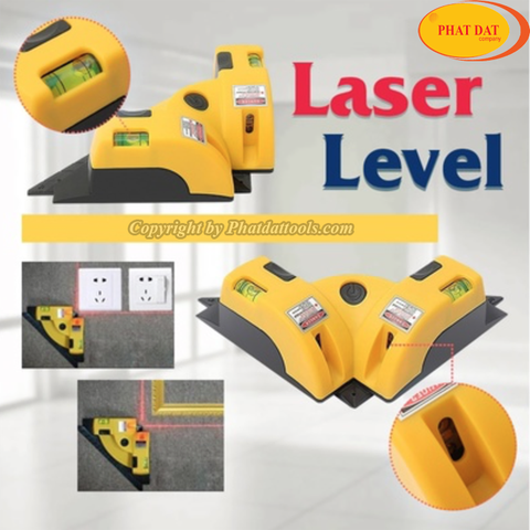 Thước nivo laser góc vuông LV01