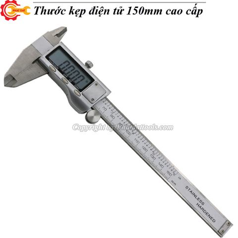 Thước Kẹp Điện Tử 150mm Thép Không Gỉ