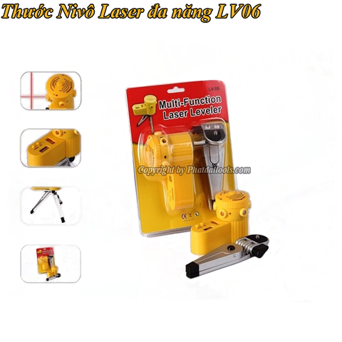 Thước Nivo Laser đa năng LV06 cao cấp