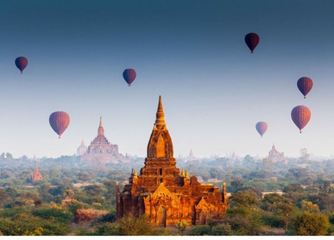 Khám phá lễ hội khinh khí cầu tại Myanmar