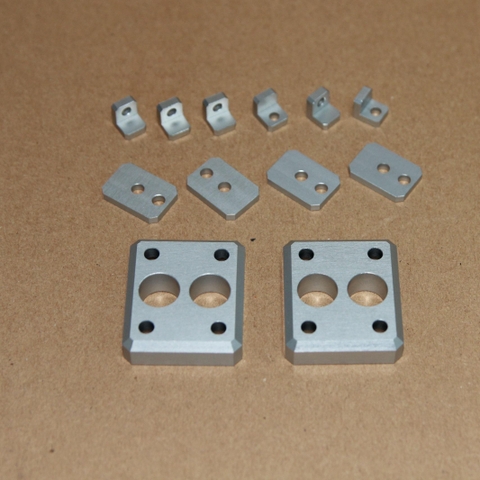 Custom Aluminum CNC Machining Parts Precision Metal Brackets and Plates for Industrial Equipment