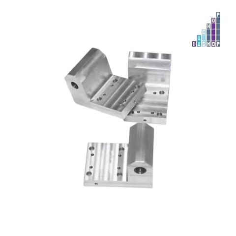 Precision machined L-shaped corner bracket