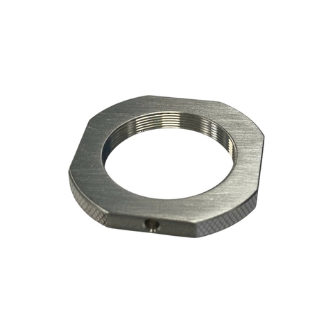 Custom Stainless Steel Knurled Lock Ring – CNC Precision Machined Fixing Collar