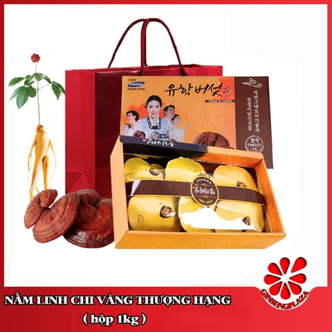 Nấm Linh Chi Vàng Thượng Hạng Hàn Quốc - 1kg