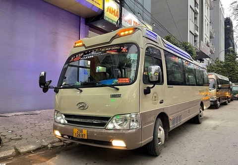Xe 29 chỗ đi nghĩa trang Yên Kỳ - Bất Bạt 1 ngày