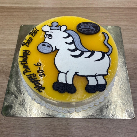 MOUSSE CHANH LEO VẼ NGỰA VẰN