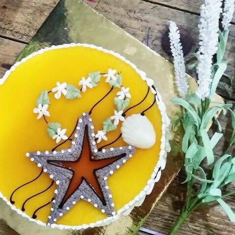 Mousse Chanh Leo Sao Biển & Vòng Ốc