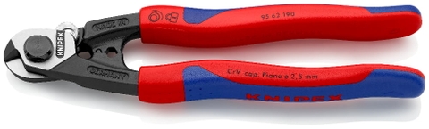 KNIPEX® DỤNG CỤ CẮT CÁP THÉP RÈN KNIPEX 95 62 190
