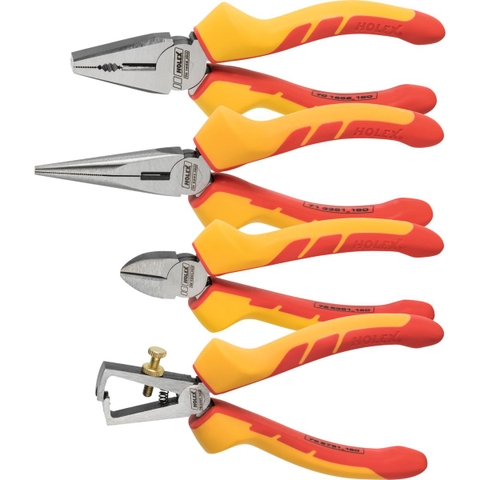 Bộ kìm cách điện 1000V 4 cái Holex 700121 4