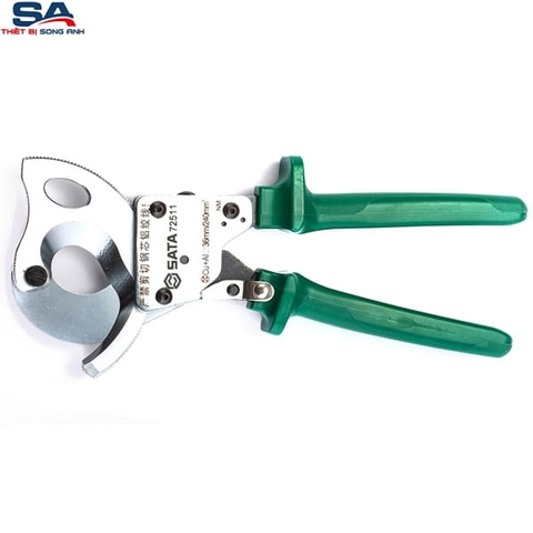 Kìm cắt cáp nhông 240mm² Sata 72511