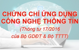 CHỨNG CHỈ TIN HỌC QUỐC GIA -  ỨNG DỤNG CÔNG NGHỆ THÔNG TIN CƠ BẢN & NÂNG CAO