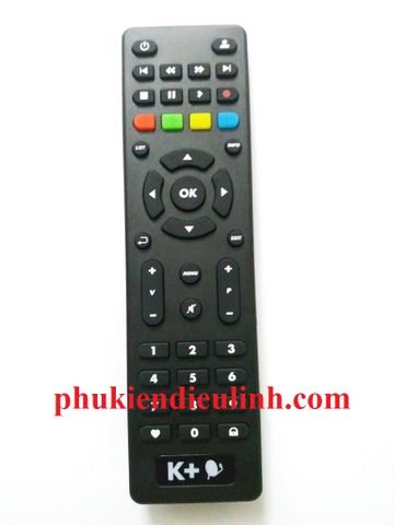 ĐIỀU KHIỂN ĐẦU THU K+ HD SmarDTV (HÀNG CHÍNH HÃNG)