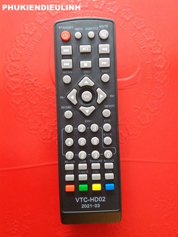 ĐIỀU KHIỂN ĐẦU KỸ THUẬT SỐ VTC-HD02 (HÀNG TRUNG QUỐC)