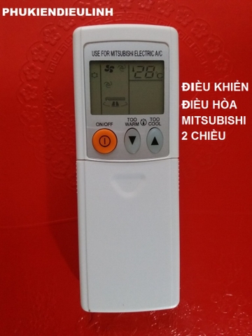 ĐIỀU KHIỂN ĐIỀU HÒA MITSUBISHI ELECTRIC 2 CHIỀU 526 (HÀNG TRUNG QUỐC)