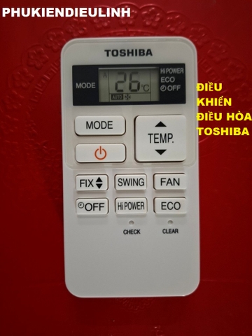ĐIỀU KHIỂN ĐIỀU HÒA TOSHIBA WC-UA02NE (HÀNG CHÍNH HÃNG)