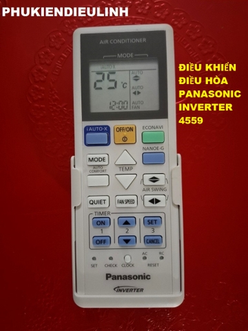 ĐIỀU KHIỂN ĐIỀU HÒA PANASONIC INVERTER 4559 (HÀNG CHÍNH HÃNG)