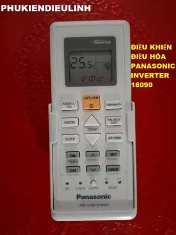 ĐIỀU KHIỂN ĐIỀU HÒA PANASONIC INVERTER 18090 (HÀNG CHÍNH HÃNG)