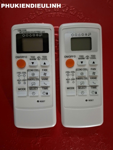 ĐIỀU KHIỂN ĐIỀU HÒA MITSUBISHI ELECTRIC MẶT NHŨ (HÀNG TRUNG QUỐC)