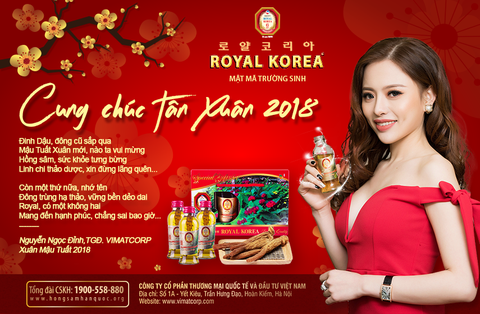 ROYAL KOREA CUNG CHÚC TÂN XUÂN 2018 CÙNG BÁO LAO ĐỘNG THỦ ĐÔ